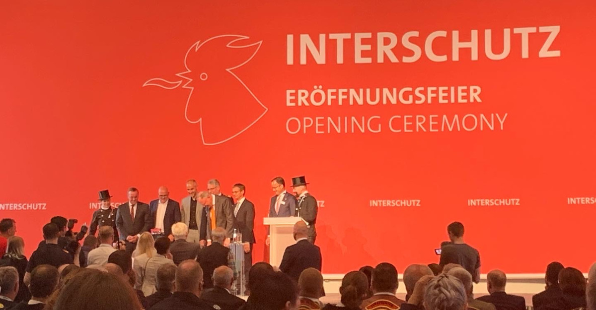 In the inauguration of INTERSCHUTZ 2022, a special role for REAS