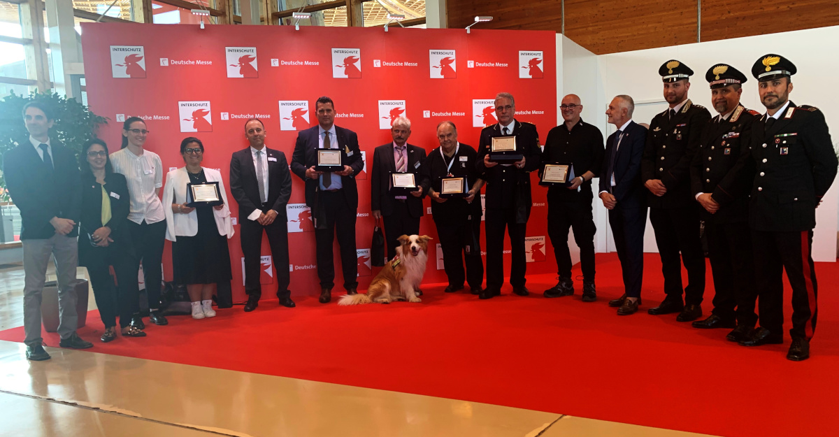 Ad INTERSCHUTZ un ringraziamento speciale per 10 anni di partnership con REAS