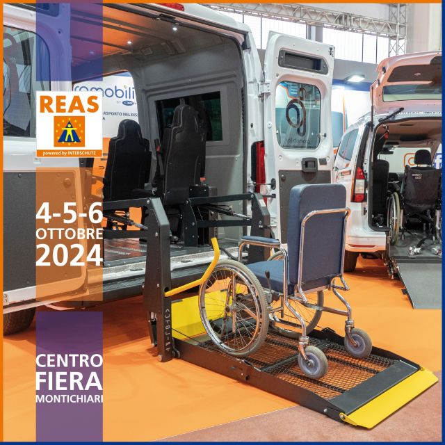L'OFFERTA ESPOSITIVA DI REAS: AUSILI PER PERSONE CON DISABILITÀ 

Nel corso degli anni la presenza a REAS di mezzi e le attrezzature per persone con disabilità è cresciuta in quantità e qualità. In fiera è possibile valutare dispositivi, tecnologie e servizi destinati a chi si occupa dell'attività di assistenza e trasporto.

In un ambito in cui lo sviluppo tecnologico può rivelarsi decisivo per migliorare la qualità della vita, REAS offre un'esposizione sempre più completa. 🔝

🟧 REAS Salone Internazionale dell'Emergenza
📆 4 - 5 - 6 ottobre 2024
📍 Centro Fiera di Montichiari (BS)

#emergenza #settoreemergenza #gestionemergenza #primosoccorso #antincendio #antincendioboschivo #aib #droni #droniperilsoccorso #droniperantincendio #protezionecivile #volontariato #associazionismo #terzosettore #volontari #formazione #tecnologia #fiere #REAS #montichiari